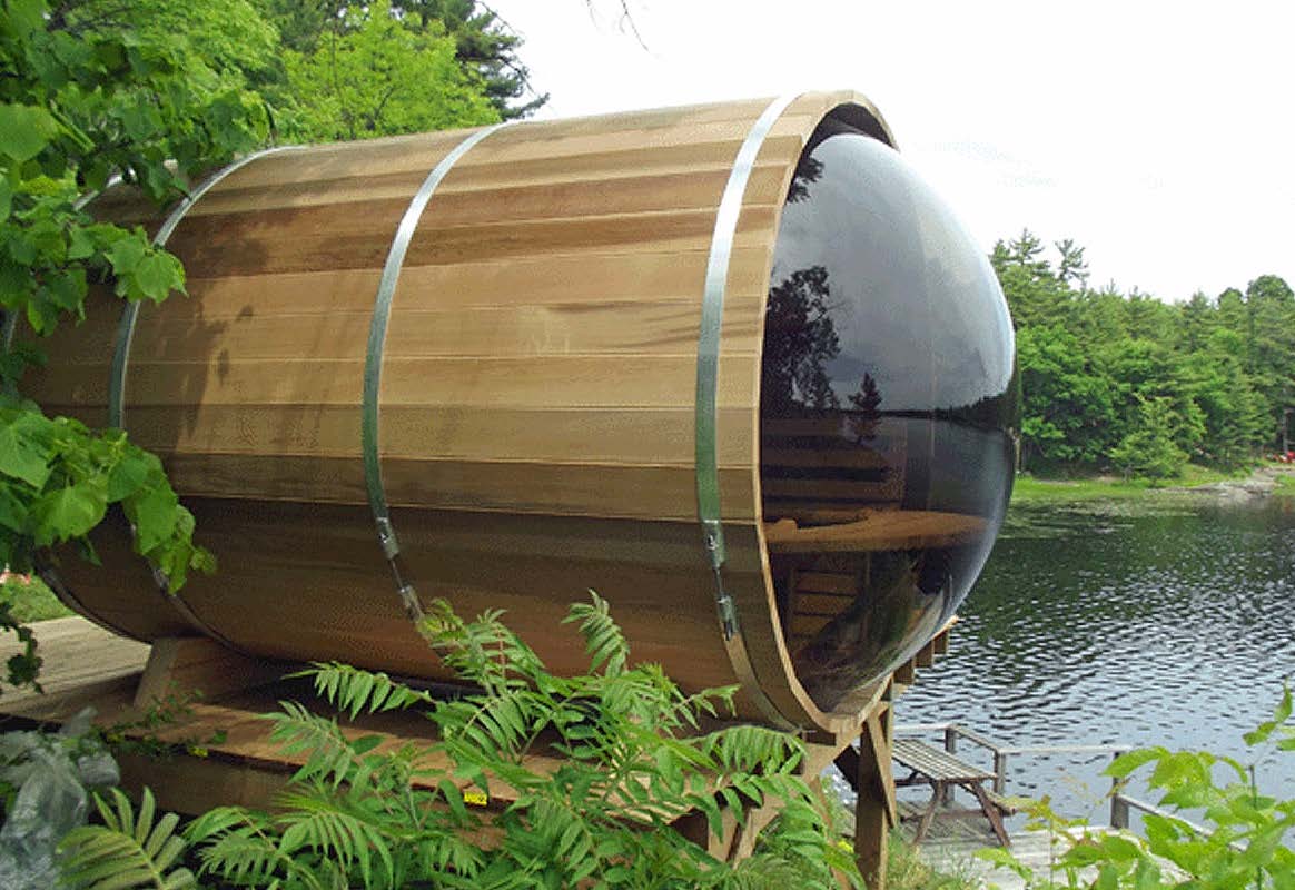 cedar panoramic sauna